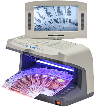 Детектор валют DORS 1300 М1 ИК FRZ-018668 Антистокс-контроль (iAS) МГ 20х 