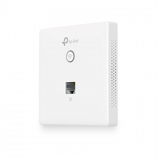Точка доступа/ 300Mbps Wireless N Wall-Plate Access Point, Qualcomm, 300Mbps at 2.4GHz, 802.11b/g/n, 2 10/100Mbps LAN, 802.3af PoE Supported, Compatible with 86mm & EU Standard Junction Box, Centralized Management, Load Balance, Rate Limit, Captive Portal
